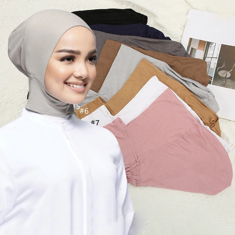 Soft Women Muslim Turban Hat Inner Hijab Caps Islamic Modal Underscarf Bonnet Indian Hat Female Headwrap Turbante Mujer
Soft Women Muslim Turban Hat Inner Hijab Caps Islamic Modal Underscarf Bonnet Indian Hat Female Headwrap Turbante Mujer