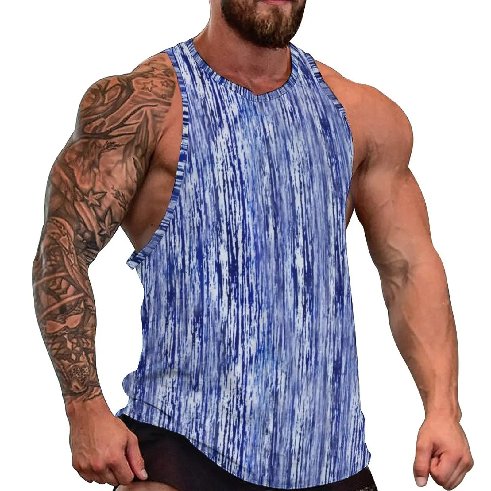 Майка мужская с принтом в стиле хиппи, уличная одежда с голубым принтом, топ с графическим принтом, без рукавов, для спортзала, большие разме...
Майка мужская с принтом в стиле хиппи, уличная одежда с голубым принтом, топ с графическим принтом, без рукавов, для спортзала, большие разме...