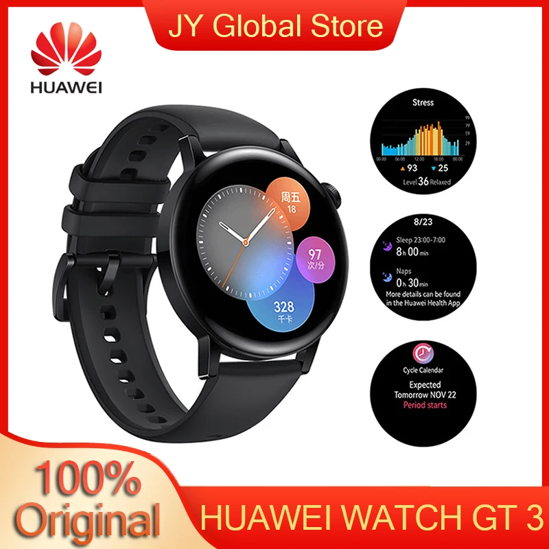 100% Brand New Original HUAWEI WATCH GT 3 Smart Watch Men's Watches All-Day SpO2 Monitoring Running Coach Durable Battery Life
100% Brand New Original HUAWEI WATCH GT 3 Smart Watch Men's Watches All-Day SpO2 Monitoring Running Coach Durable Battery Life