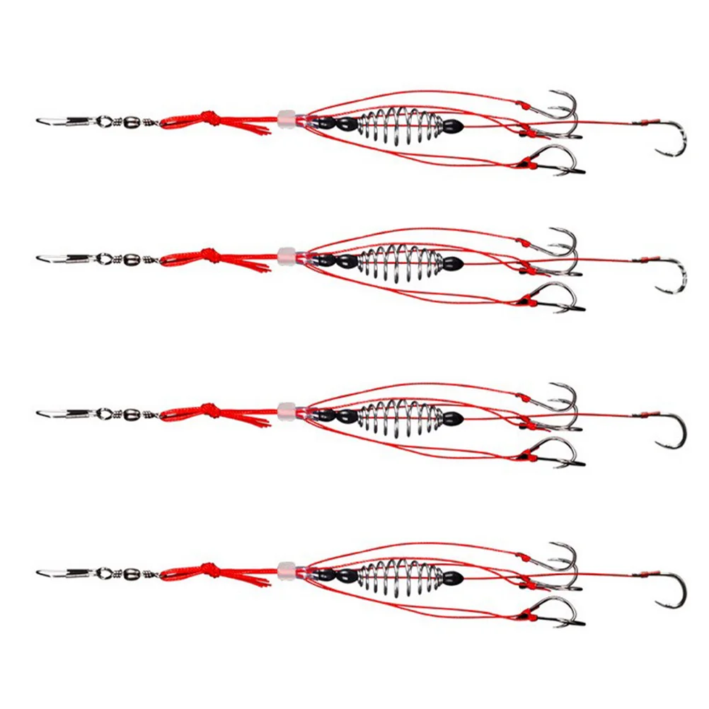 4 Pcs Fishing Hook Lure Bass Outdoor Hooks Small Rig Angling Supplies Barb Bait Iron Accessory
4 Pcs Fishing Hook Lure Bass Outdoor Hooks Small Rig Angling Supplies Barb Bait Iron Accessory