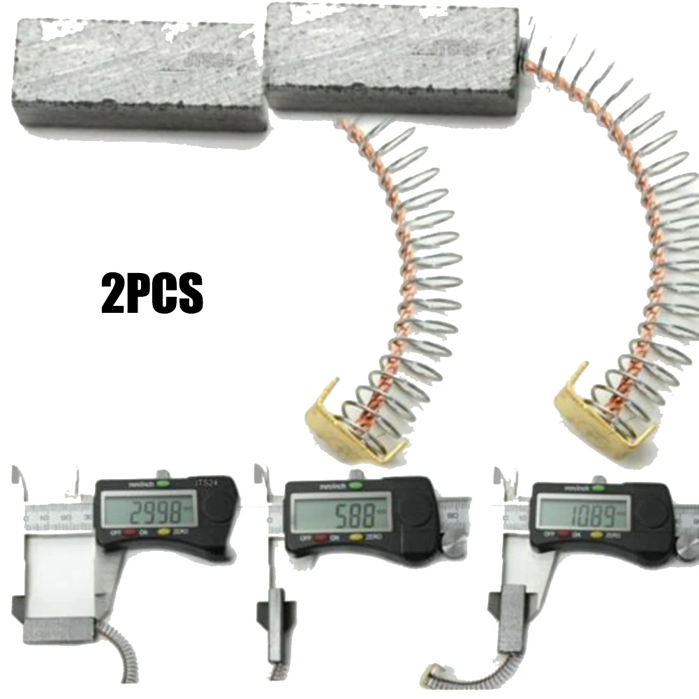 2Pcs 2x6x11mm Carbon Brush Assemblies Bush Repairing Part Electric Washing Motor Power Cleaning Vacuum Tool Parts
2Pcs 2x6x11mm Carbon Brush Assemblies Bush Repairing Part Electric Washing Motor Power Cleaning Vacuum Tool Parts