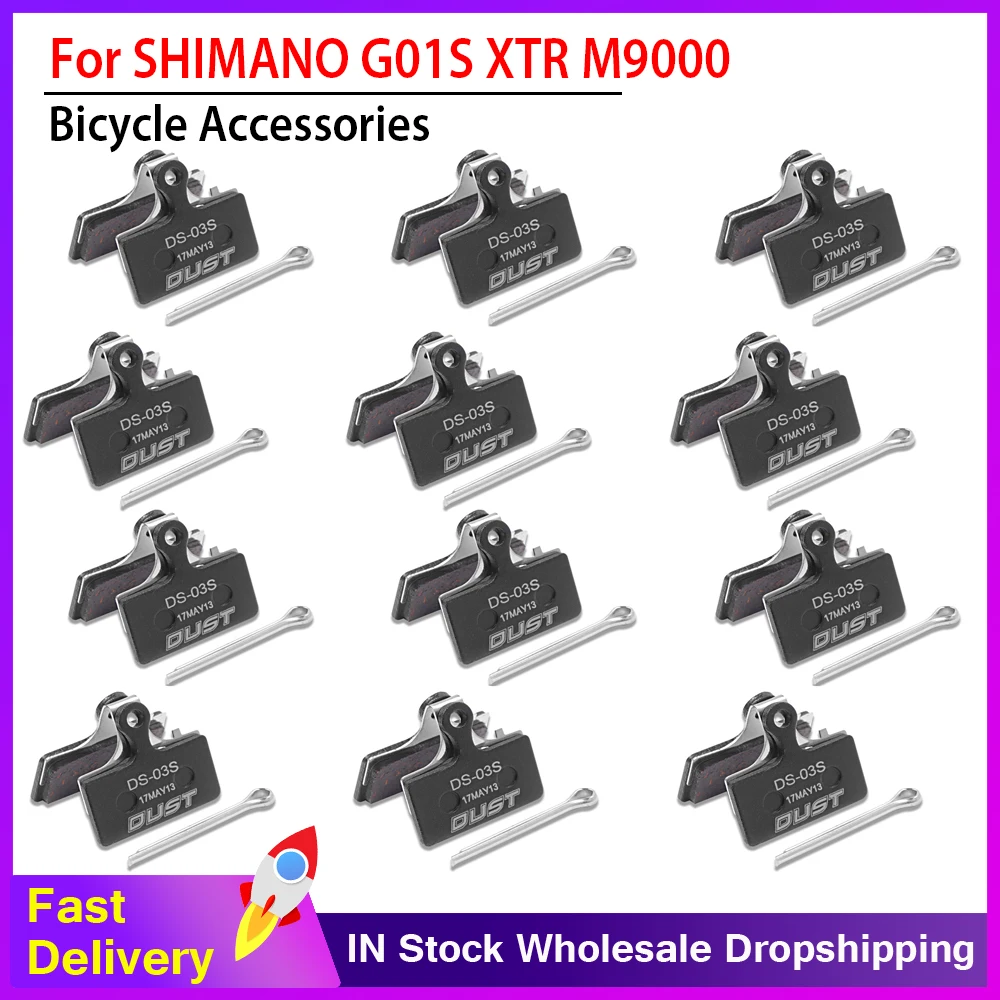 

Дисковые Тормозные колодки для велосипеда SHIMANO G01S XTR M9000 M9020 M985 M988 Deore XT M8000 M785 SLX M7000 M666 M675 Deore M615, 12 пар