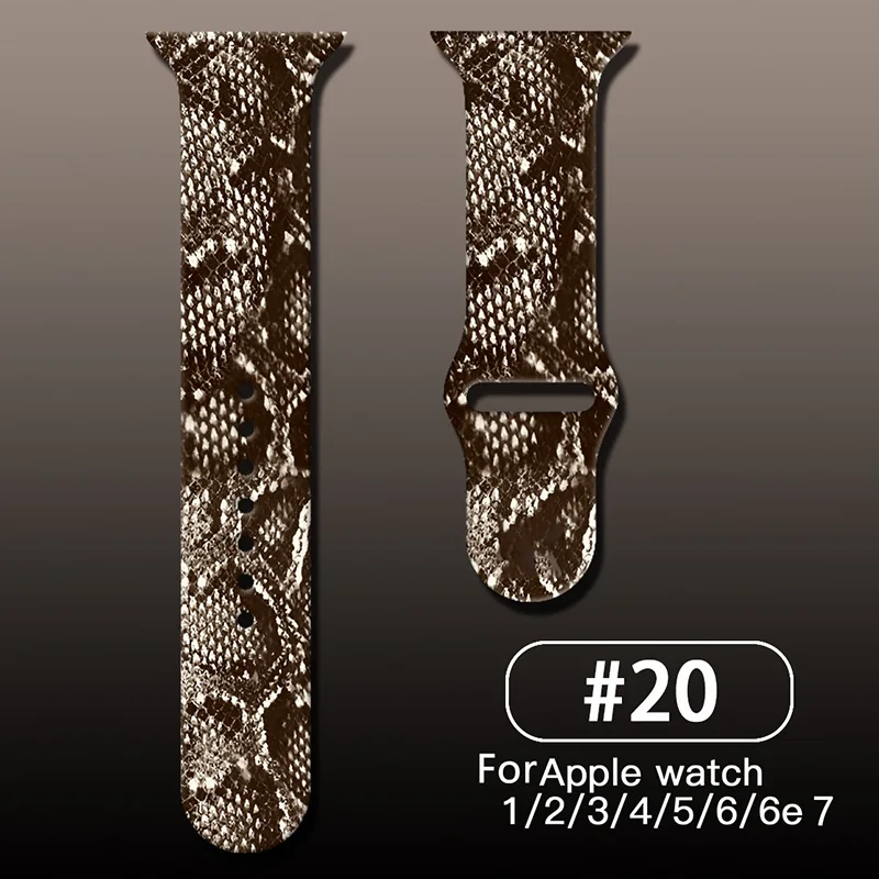 Браслет с леопардовым принтом для Apple Watch Band 44 40 41 45 38 мм 42 мм, силиконовый ремешок для iWatch Series 7 6 SE 5 4 2 3, женский
Браслет с леопардовым принтом для Apple Watch Band 44 40 41 45 38 мм 42 мм, силиконовый ремешок для iWatch Series 7 6 SE 5 4 2 3, женский