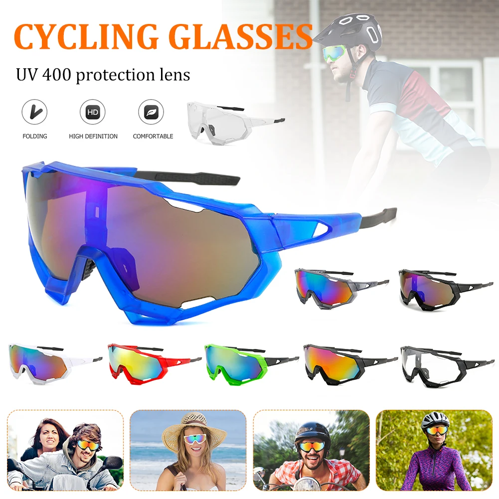 Outdoor Cycling Sunglasses UV Protection Windproof Glasses Polarized Lens Men Women Sports Sunglasses Eyewear Goggles
Outdoor Cycling Sunglasses UV Protection Windproof Glasses Polarized Lens Men Women Sports Sunglasses Eyewear Goggles