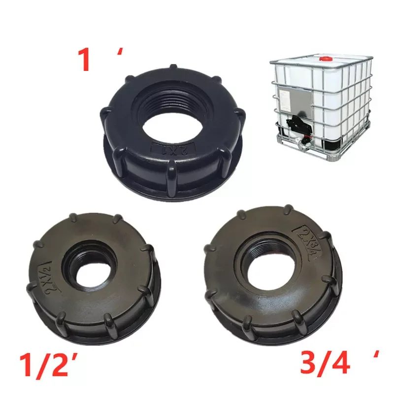 IBC Tank Fittings Universal S60X6 Coarse Threaded Cap 60mm Female Thread To 1/2 ", 3/4", 1 " Water Tap Adapter Connector
IBC Tank Fittings Universal S60X6 Coarse Threaded Cap 60mm Female Thread To 1/2 ", 3/4", 1 " Water Tap Adapter Connector