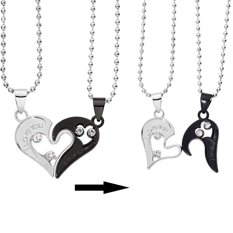 2pcs Love Heart Pendant Necklaces For Women Men 50cm Bead Chains For Lovers` Best Friend Gifts Fashion Jewelry
2pcs Love Heart Pendant Necklaces For Women Men 50cm Bead Chains For Lovers` Best Friend Gifts Fashion Jewelry