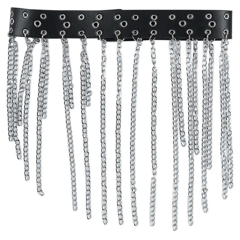 Punk Black Waist Chain Belt Leather Layered Belly Body Chains Punk Skirt Belt Punk Pant Chain belt Hip Hop Chain Belt
Punk Black Waist Chain Belt Leather Layered Belly Body Chains Punk Skirt Belt Punk Pant Chain belt Hip Hop Chain Belt