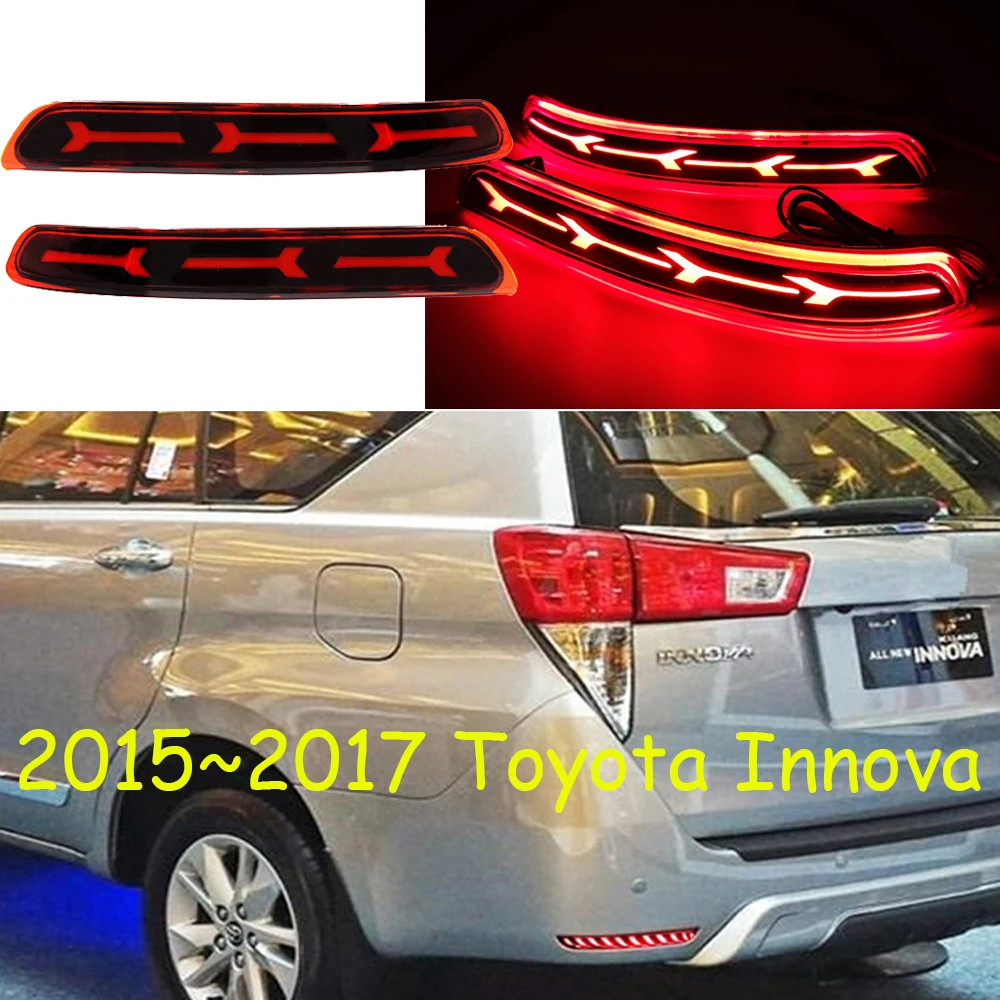 car bumper Cresta taillamp tail light for Toyota Innova taillight 2015~2017y LED car accessories Taillamp Innova rear light fog
car bumper Cresta taillamp tail light for Toyota Innova taillight 2015~2017y LED car accessories Taillamp Innova rear light fog