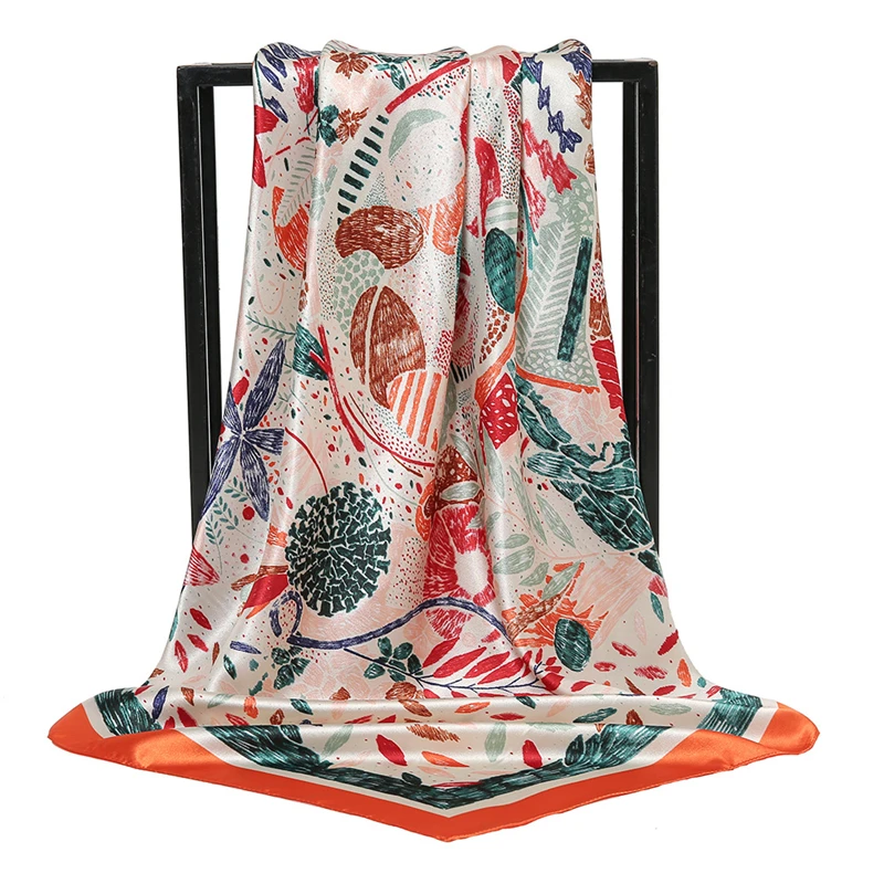 2022 Fashion Silk Square Scarf for Women Hair Band Soft Neckerchief Vintage Hijab Flower Print Headscarf Female Pashmina Bandana
2022 Fashion Silk Square Scarf for Women Hair Band Soft Neckerchief Vintage Hijab Flower Print Headscarf Female Pashmina Bandana