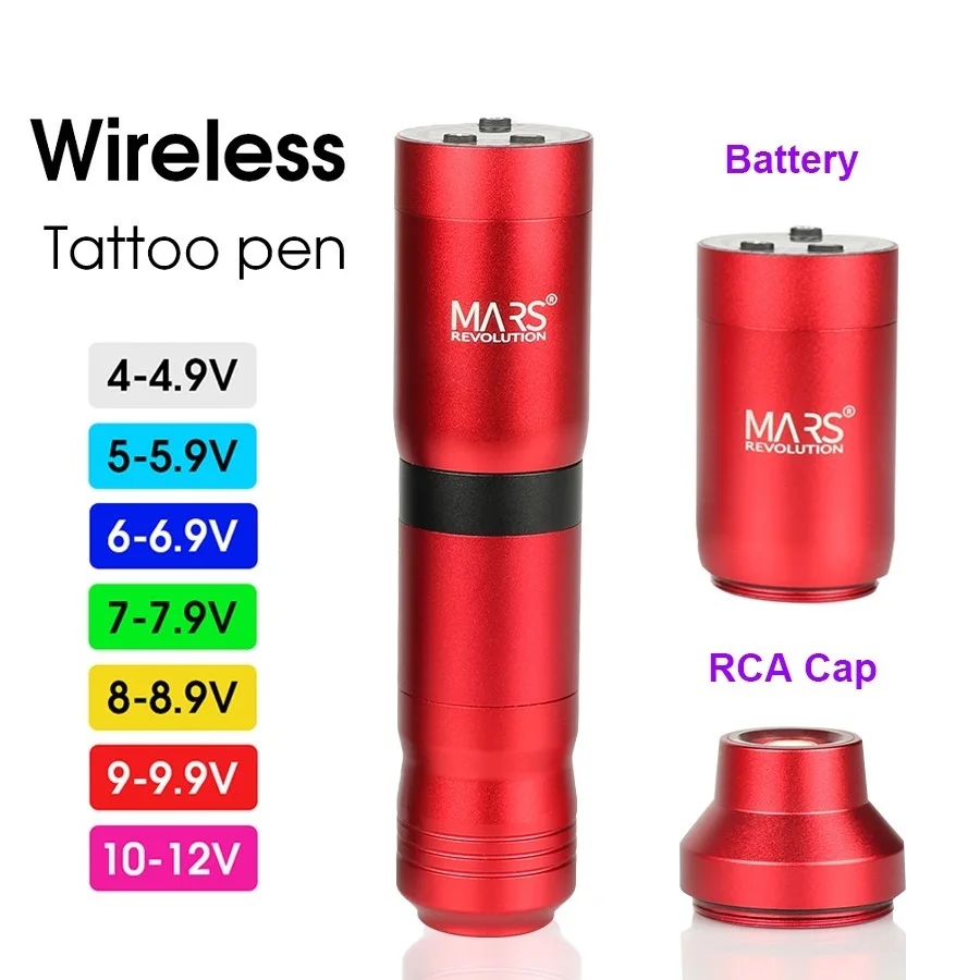 Wireless Tattoo Machine Coreless Motor 1800 mAh Rechargeable Lithium Battery RCA Jack Rotary Tattoo Pen Set For Tattoo Artists
Wireless Tattoo Machine Coreless Motor 1800 mAh Rechargeable Lithium Battery RCA Jack Rotary Tattoo Pen Set For Tattoo Artists