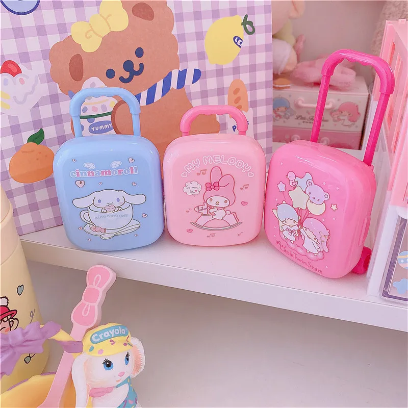 Cartoon Melody Kids Coin Bag Creative Mini Suitcase Shape Candy Box Mini Eraser Storage Box Lovely Gifts For Kids
Cartoon Melody Kids Coin Bag Creative Mini Suitcase Shape Candy Box Mini Eraser Storage Box Lovely Gifts For Kids