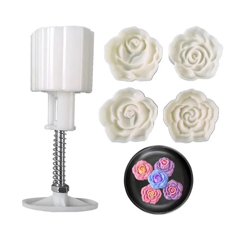 5Pcs/Set Rose Shape Mooncake Mold Valentines Day Mold Hand-Pressure Moon Cake Mould DIY Pastry Baking Tools Kitchen Gadgets
5Pcs/Set Rose Shape Mooncake Mold Valentines Day Mold Hand-Pressure Moon Cake Mould DIY Pastry Baking Tools Kitchen Gadgets