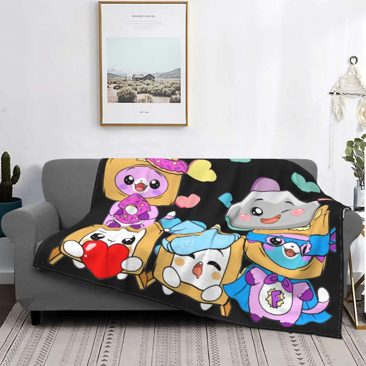 Happy Rocky And Foxy And Boxy Lankybox Blankets Fleece Textile Decor Portable Soft Throw Blankets for Home Car Bedspreads
Happy Rocky And Foxy And Boxy Lankybox Blankets Fleece Textile Decor Portable Soft Throw Blankets for Home Car Bedspreads