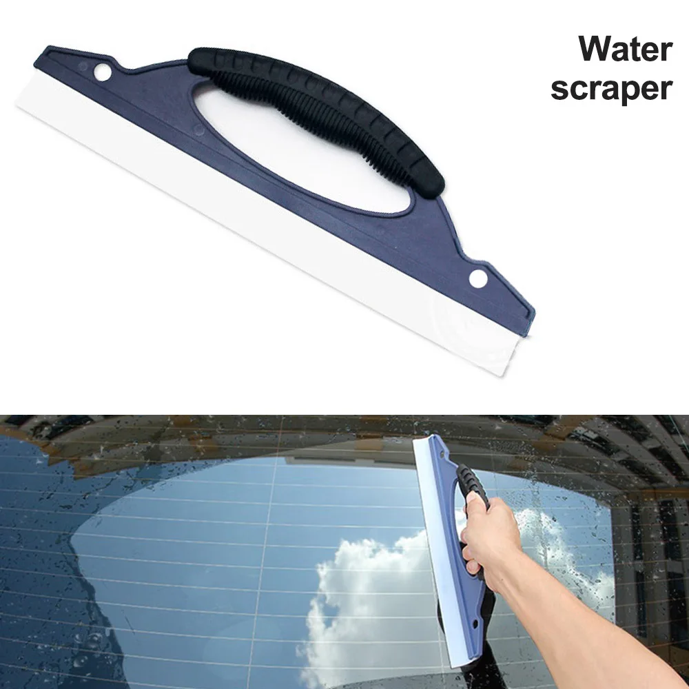 

Car Glass D Word Wiper Board Silicone Wiper Window Washer Clean Wiper Car Cleaning Snow Shovel D Word Film Tool