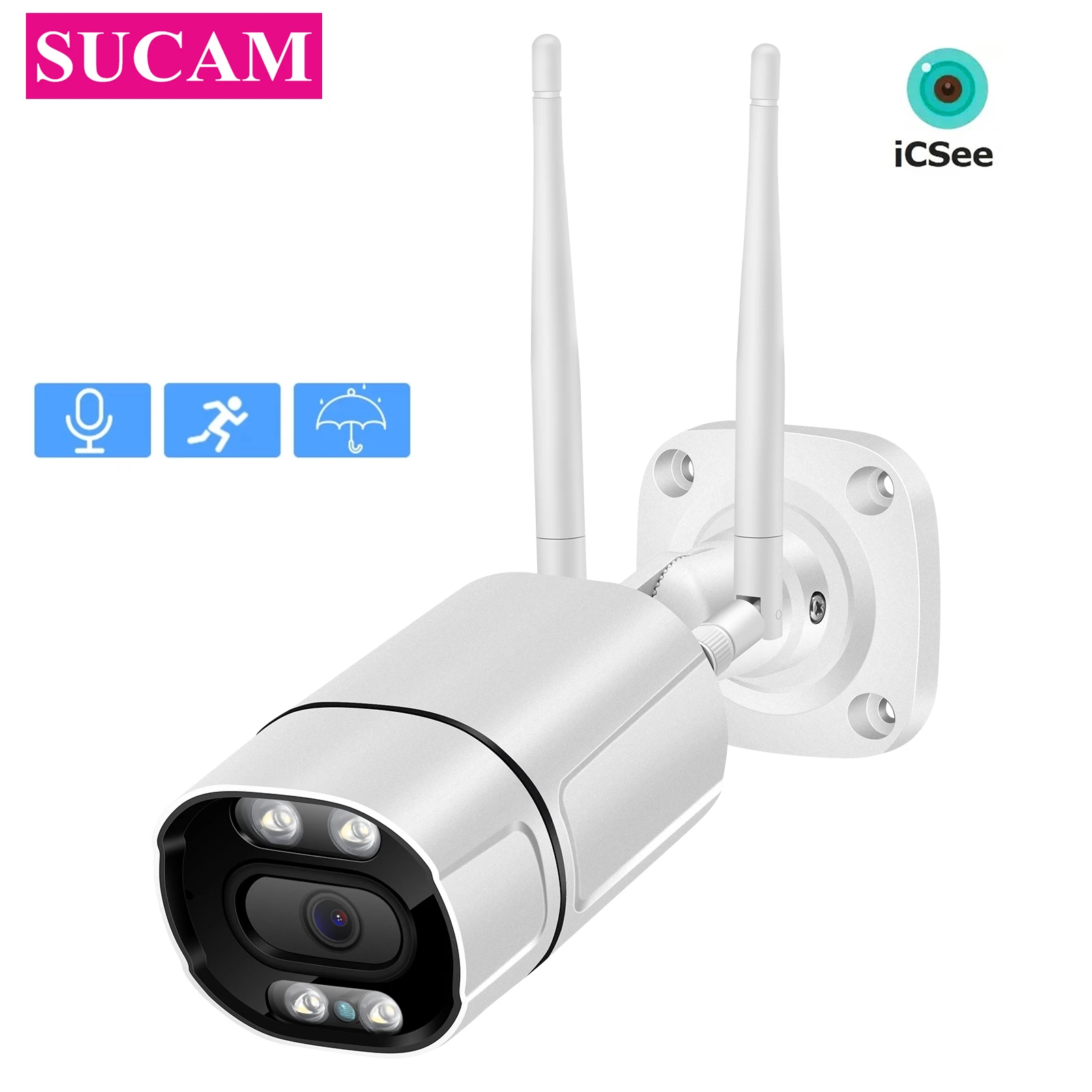 Full HD 1080P Bullet беспроводная камера безопасности WIFI наружная Montion Detection двухсторонняя аудио ICSEE Водонепроницаемая Incrared камера
Full HD 1080P Bullet беспроводная камера безопасности WIFI наружная Montion Detection двухсторонняя аудио ICSEE Водонепроницаемая Incrared камера