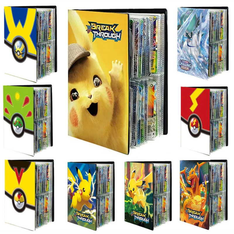 Pokemon Cards Books Anime Figure Pikachu Charizard Mewtwo Gengar Raichu PVC Battle Card Book Children's Toys Birthday Gifts
Pokemon Cards Books Anime Figure Pikachu Charizard Mewtwo Gengar Raichu PVC Battle Card Book Children's Toys Birthday Gifts