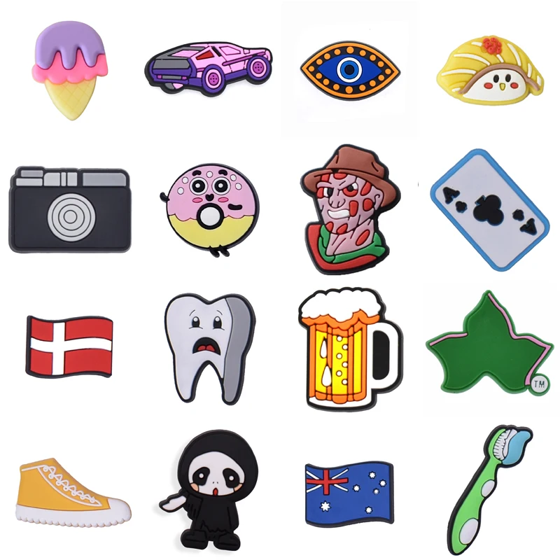 Shoe Charms Accessories Fits for Crocs Single Sale 1pcs Decorations PVC Buckle for Kids Party Christmas Gifts Pins 
Shoe Charms Accessories Fits for Crocs Single Sale 1pcs Decorations PVC Buckle for Kids Party Christmas Gifts Pins