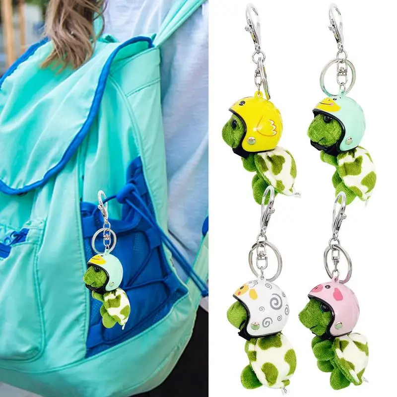 Turtle Keychain Cute Helmet Purse Bag Charm Keychain Plush Pendant Keyholder Animal Ornament Car Exquisite Decorations For Kids
Turtle Keychain Cute Helmet Purse Bag Charm Keychain Plush Pendant Keyholder Animal Ornament Car Exquisite Decorations For Kids