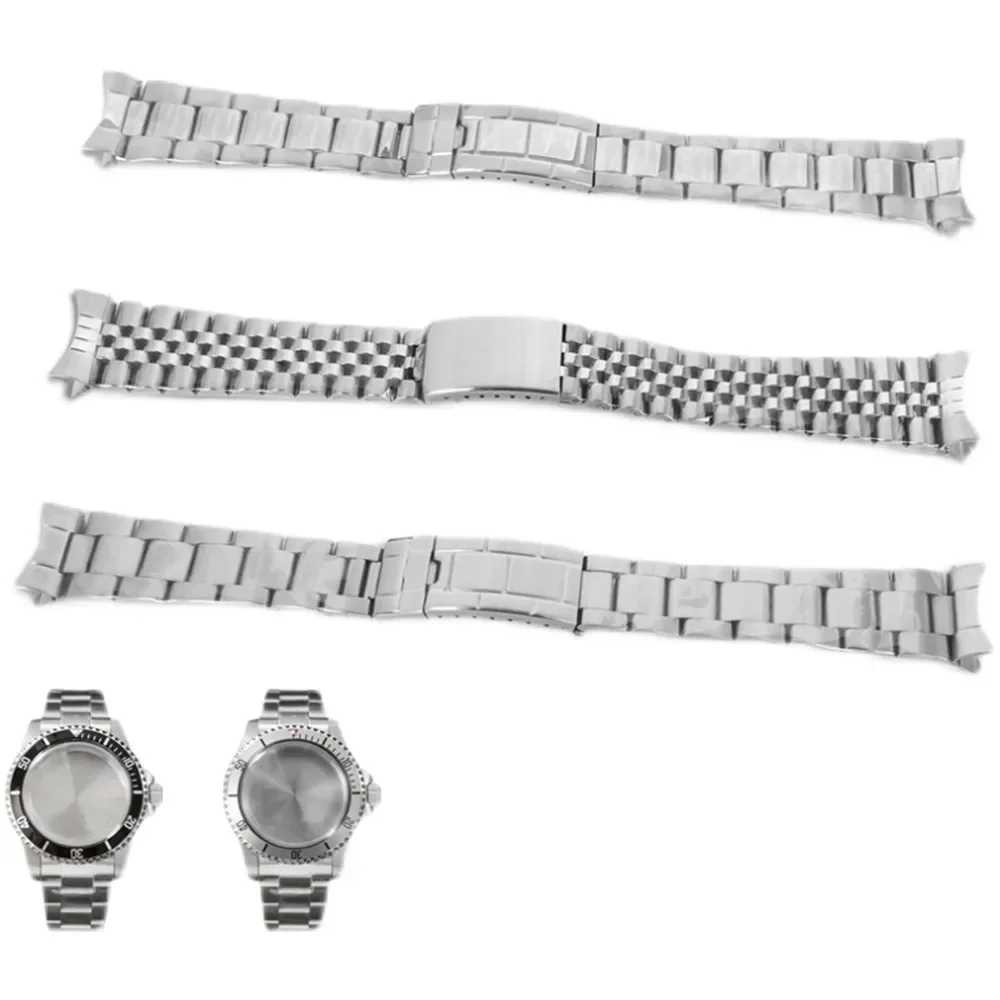 20MM Stainless Steel Watch Strap Watchband Bracelet for Vintage Watch Case Modification Part
20MM Stainless Steel Watch Strap Watchband Bracelet for Vintage Watch Case Modification Part