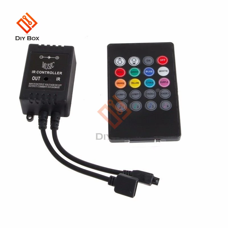 occkic Музыкальный RGB контроллер для светодиодных лент
occkic Музыкальный RGB контроллер для светодиодных лент
