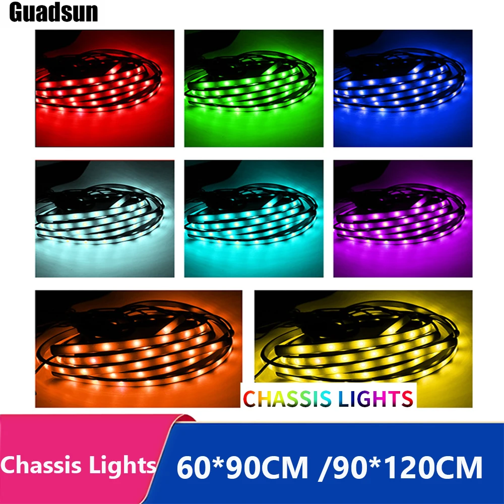 Guadsun Voice Controlled Car Chassis Atmosphere Decorative Transparent Car Bottom Lamp 60*90cm
Guadsun Voice Controlled Car Chassis Atmosphere Decorative Transparent Car Bottom Lamp 60*90cm