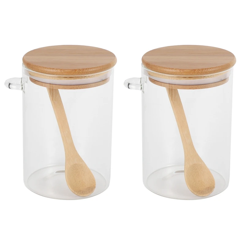 2X Food Storage Glass Jar Clear Sealed Canister Container With Lid And Spoon For Loose Tea Salt Sugar Coffee Bean
2X Food Storage Glass Jar Clear Sealed Canister Container With Lid And Spoon For Loose Tea Salt Sugar Coffee Bean