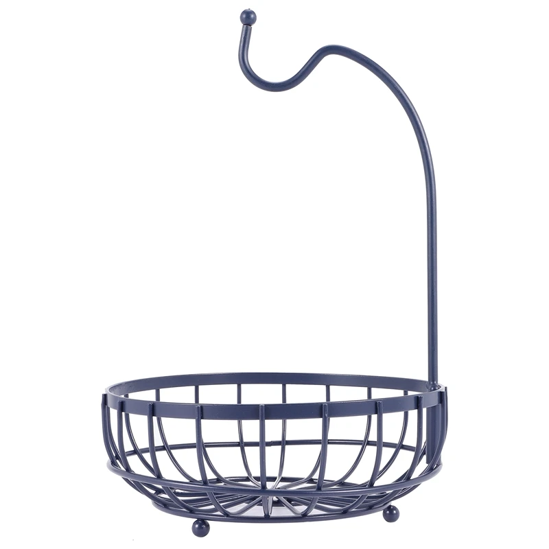Kitchen Basket Fruit And Vegetable Basket Banana Hanger Basket Drain Rack Holder Snack Tray Table Storage Stand
Kitchen Basket Fruit And Vegetable Basket Banana Hanger Basket Drain Rack Holder Snack Tray Table Storage Stand