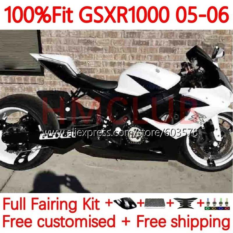 Инъекция для SUZUKI GSX R1000 K5 GSXR-1000 GSXR 1000 CC 1000CC GSXR1000 2005 2006 GSX-R1000 05 06 обтекатель 100No.167 Блестящий Белый
Инъекция для SUZUKI GSX R1000 K5 GSXR-1000 GSXR 1000 CC 1000CC GSXR1000 2005 2006 GSX-R1000 05 06 обтекатель 100No.167 Блестящий Белый