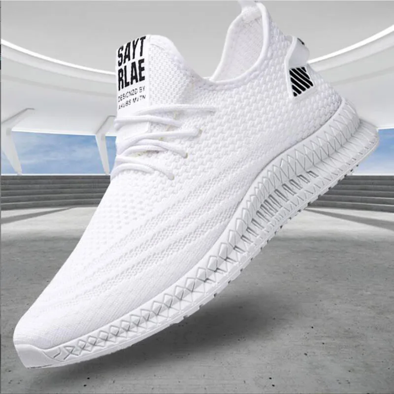 Fashion New Men Sneakers Flat Casual Shoes for Men Mesh Breathable Walking Sports Running Shoes
Fashion New Men Sneakers Flat Casual Shoes for Men Mesh Breathable Walking Sports Running Shoes