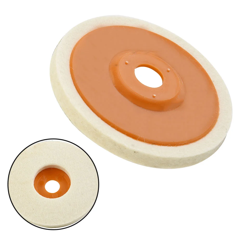 4inch Polishing Wheel Wool Polishing Disc Pad Wheel White Wool Wool Polishing Yellow 100mm Angle Wheel Tool Part
4inch Polishing Wheel Wool Polishing Disc Pad Wheel White Wool Wool Polishing Yellow 100mm Angle Wheel Tool Part