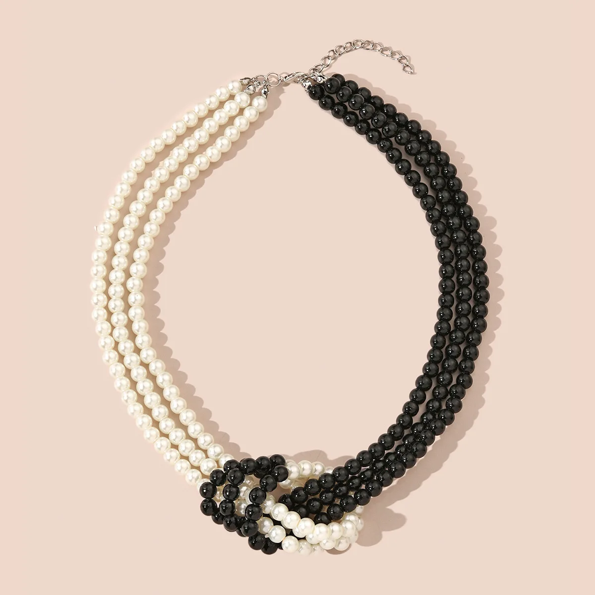 Elegant Pearl Necklace for Women Black White Knotted Pearls Beads Choker Clavicle Chain Charm Bridal Wedding Jewelry Collar New
Elegant Pearl Necklace for Women Black White Knotted Pearls Beads Choker Clavicle Chain Charm Bridal Wedding Jewelry Collar New
