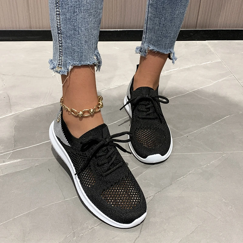 Women Casual Shoes Light Sneakers Breathable Mesh Summer Knitted Vulcanized Shoes Outdoor Slip-On Sock Shoes Plus Size 42 Tennis
Women Casual Shoes Light Sneakers Breathable Mesh Summer Knitted Vulcanized Shoes Outdoor Slip-On Sock Shoes Plus Size 42 Tennis