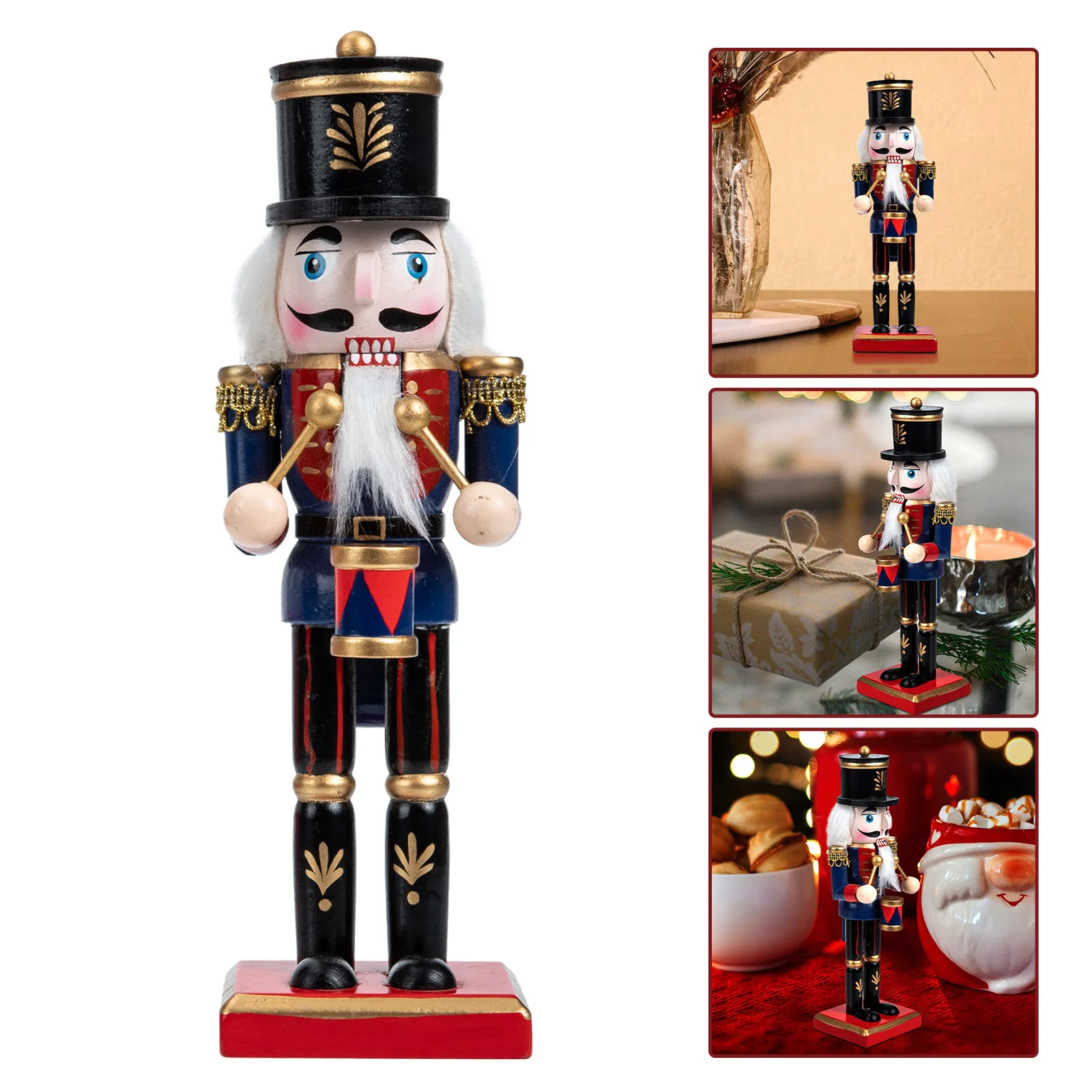 Nutcracker Christmas Nutcrackers Decoration Decorations Clearance Wooden Ornaments Soldier Table Decor Black Statue Figure Wood
Nutcracker Christmas Nutcrackers Decoration Decorations Clearance Wooden Ornaments Soldier Table Decor Black Statue Figure Wood