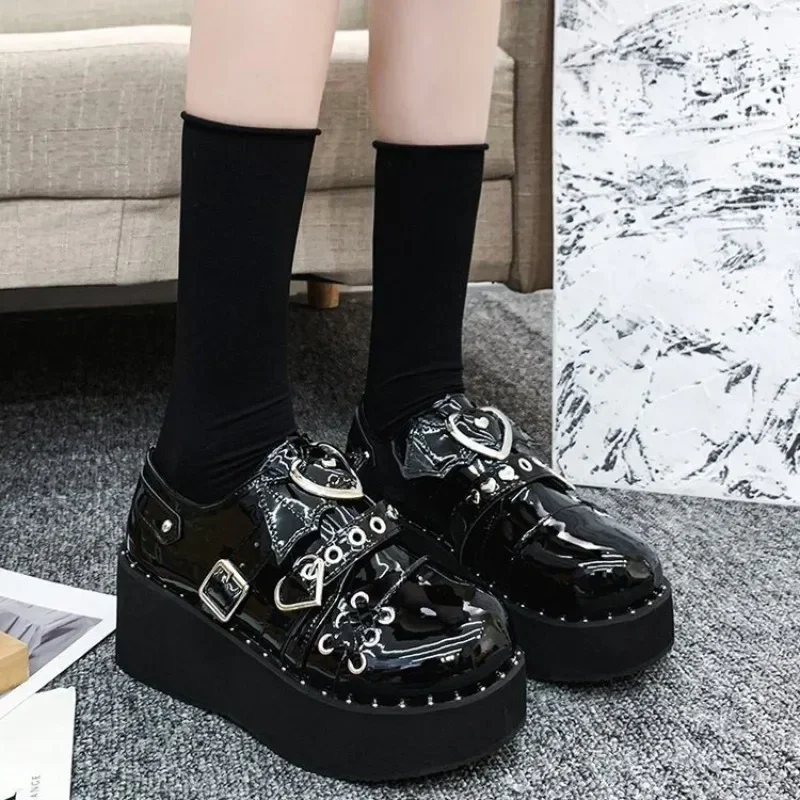 Dark retro style hell nurse women's single shoes new thick bottom punk spice girls thick shoes Mary Jane single shoes
Dark retro style hell nurse women's single shoes new thick bottom punk spice girls thick shoes Mary Jane single shoes