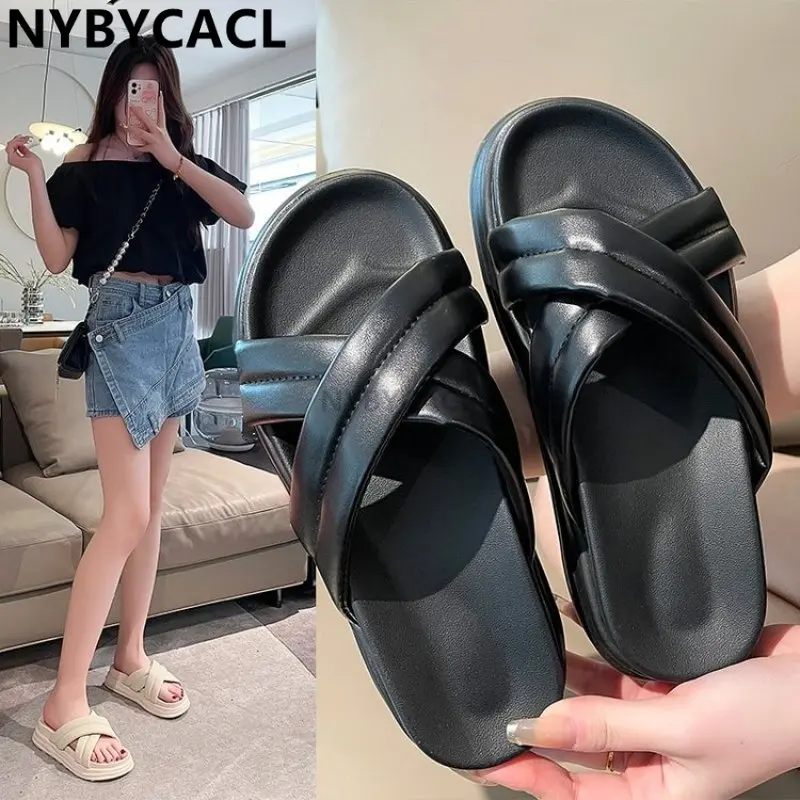 New Women's Casual Slippers Fashion Beach Flats Outdoor Polyurethane Light Platform Sandals open-toed Light Soft Casual slippers
New Women's Casual Slippers Fashion Beach Flats Outdoor Polyurethane Light Platform Sandals open-toed Light Soft Casual slippers