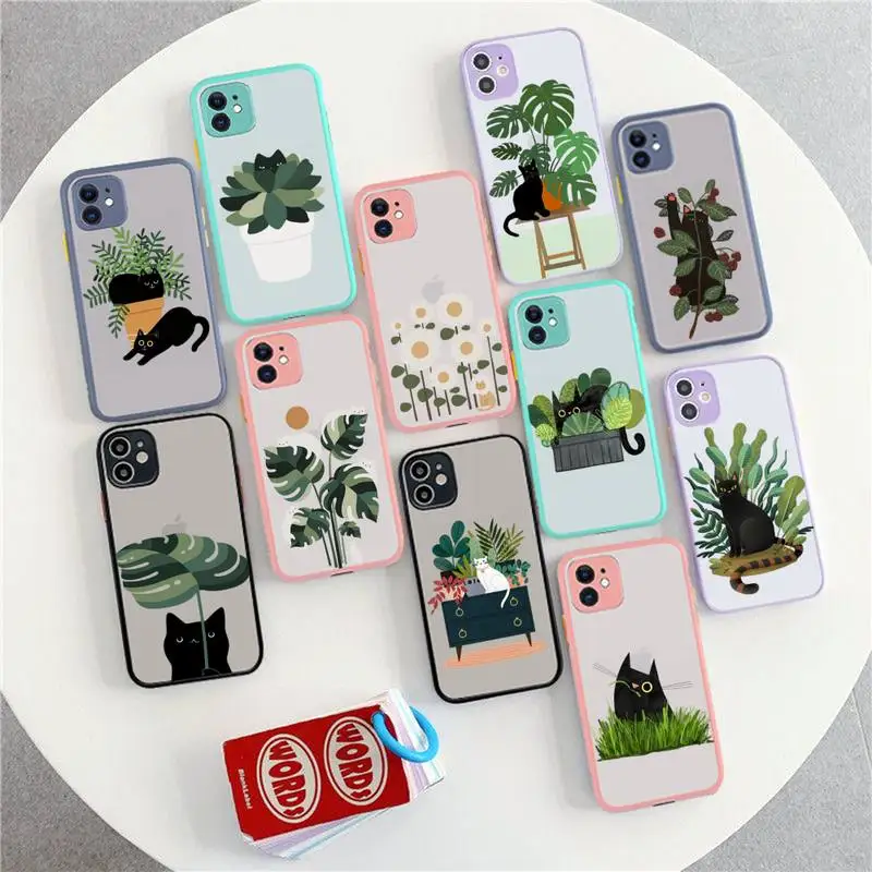 Retro Banana Leaf Plant Cute Cat Phone Case for iPhone 14 X XR XS 7 8 Plus 11 12 13 pro MAX 13mini Translucent Matte Case
Retro Banana Leaf Plant Cute Cat Phone Case for iPhone 14 X XR XS 7 8 Plus 11 12 13 pro MAX 13mini Translucent Matte Case