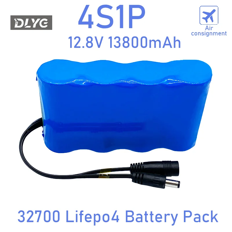 32700 Lifepo4 Battery Pack 4S1P 12.8V 13.8Ah with 4S 40A Balanced BMS for Electric Boat and Uninterrupted Power Supply 12V
32700 Lifepo4 Battery Pack 4S1P 12.8V 13.8Ah with 4S 40A Balanced BMS for Electric Boat and Uninterrupted Power Supply 12V