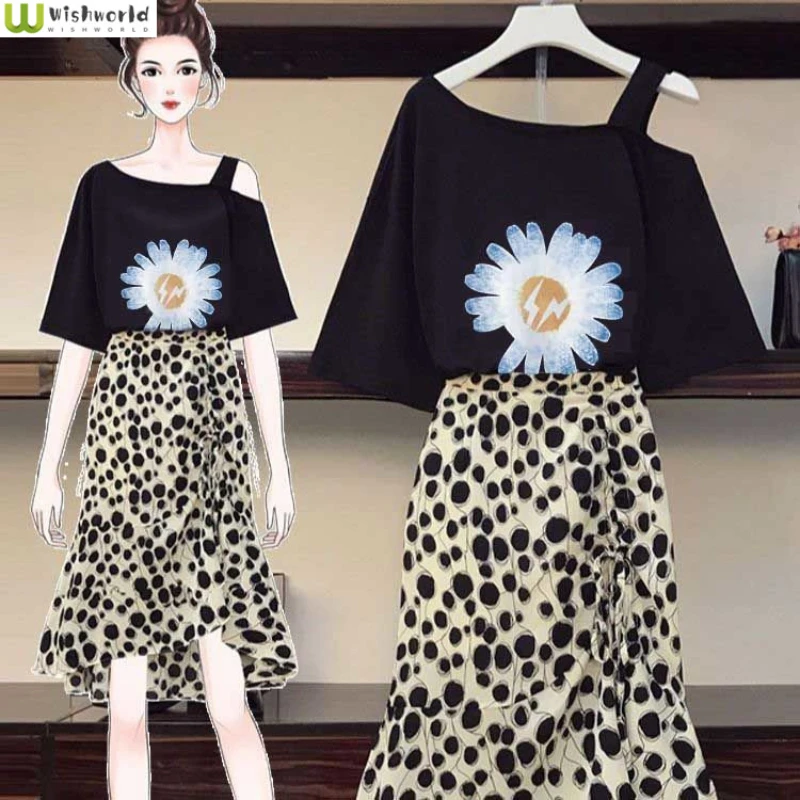 Large Women's Wear Summer 2022 New Fashion Korean Suit Women's Foreign Style Slim Skirt Two-piece Women's Suit 
Large Women's Wear Summer 2022 New Fashion Korean Suit Women's Foreign Style Slim Skirt Two-piece Women's Suit