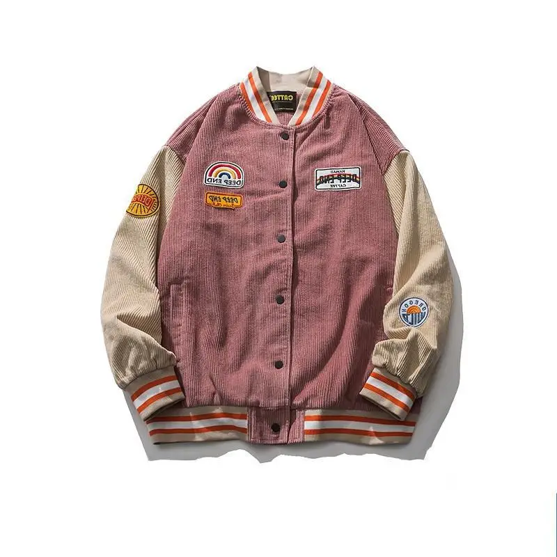 Мужская одежда, мужские бейсбольные куртки, весна-осень, новая Вельветовая Свободная куртка с вышитыми буквами, спортивный костюм в стиле Х...
Мужская одежда, мужские бейсбольные куртки, весна-осень, новая Вельветовая Свободная куртка с вышитыми буквами, спортивный костюм в стиле Х...