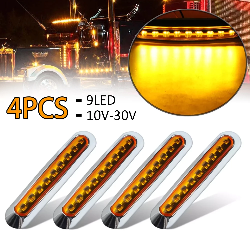 Truck Trailer Side Marker Indicators Light Car Signal Brake Rear Warning Tail Light 3825 LEDs 12V 24V Warning Lamp Bus Taillight
Truck Trailer Side Marker Indicators Light Car Signal Brake Rear Warning Tail Light 3825 LEDs 12V 24V Warning Lamp Bus Taillight
