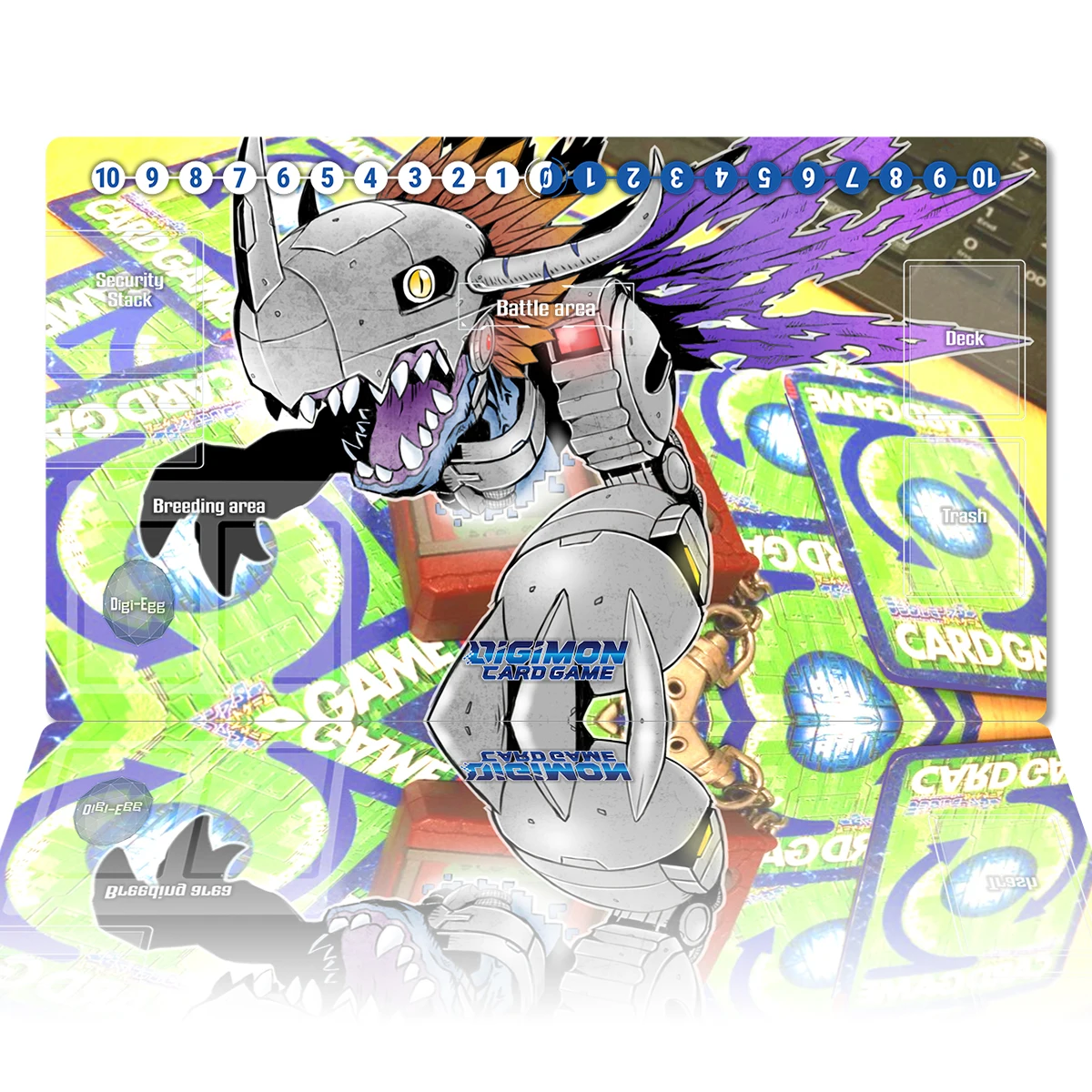 Digimon War Greymon Playmat DTCG CCG Mat Board Game Duel Trading Card Game Mat Custom Anime Mouse Pad Rubber Desk Mat & Free Bag
Digimon War Greymon Playmat DTCG CCG Mat Board Game Duel Trading Card Game Mat Custom Anime Mouse Pad Rubber Desk Mat & Free Bag