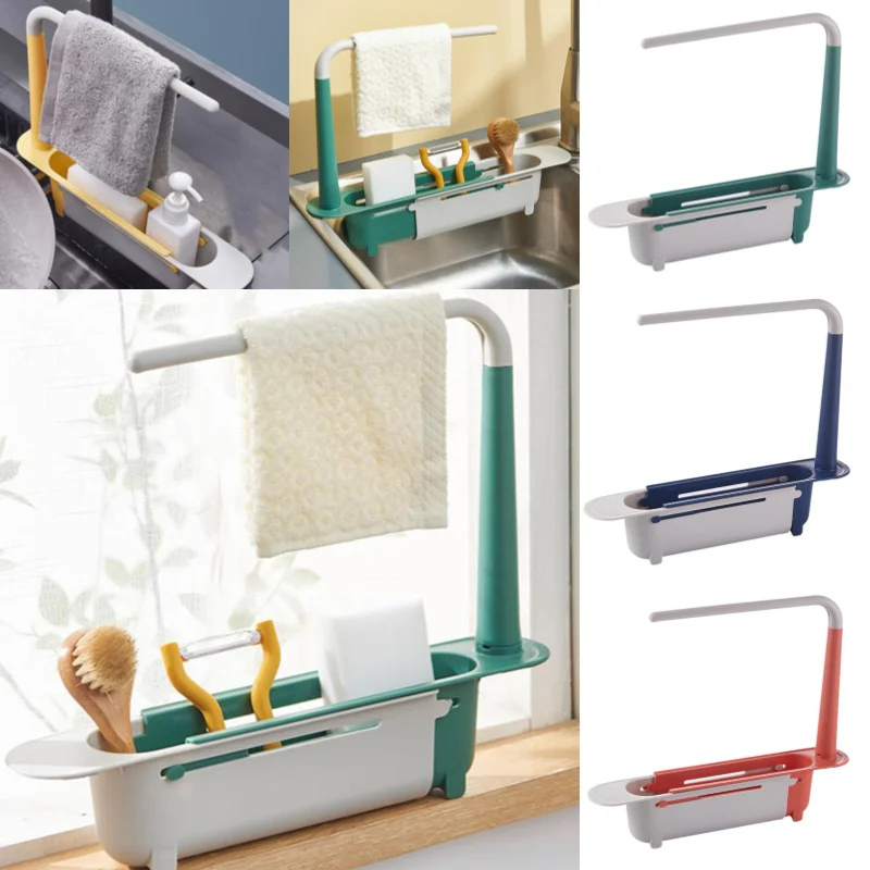 Net Red Telescopic Sink Shelf Kitchen Sinks Organizer Soap towel Sponge Holder Drain Rack Storage Basket Gadgets Accessories
Net Red Telescopic Sink Shelf Kitchen Sinks Organizer Soap towel Sponge Holder Drain Rack Storage Basket Gadgets Accessories