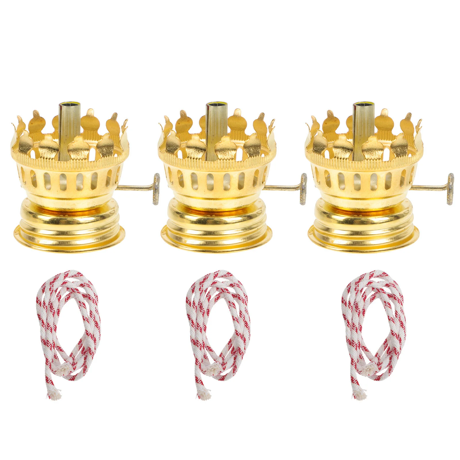 3 Pcs Oil Burners Appendix Kerosene Lamp Supply Outdoor Adjuster DIY Dimmer Tool Wrought Iron Part
3 Pcs Oil Burners Appendix Kerosene Lamp Supply Outdoor Adjuster DIY Dimmer Tool Wrought Iron Part