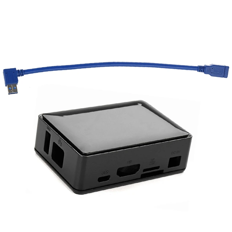 22Cm Blue USB 3.0 90 Degree A Male To Female M/F Cable Adapter Connector & ABS Protective Case For Orange Pi One
22Cm Blue USB 3.0 90 Degree A Male To Female M/F Cable Adapter Connector & ABS Protective Case For Orange Pi One