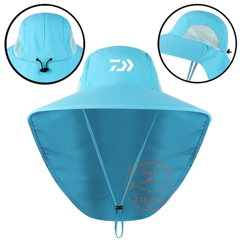 2022 Daiwa Summer Outdoor Sports Mens Sunscreen Sunshade Fishing Caps Casual Waterproof Breathable Climbing Fishing Hat
2022 Daiwa Summer Outdoor Sports Mens Sunscreen Sunshade Fishing Caps Casual Waterproof Breathable Climbing Fishing Hat