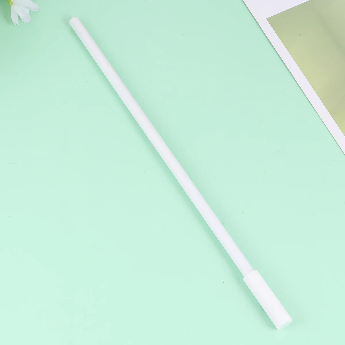 250mm Stirring Rod PTFE Stirrer Mixing Rod Stir Bar Experimental Supplies for Laboratory ( White )
250mm Stirring Rod PTFE Stirrer Mixing Rod Stir Bar Experimental Supplies for Laboratory ( White )