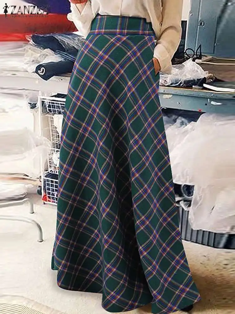 ZANZEA Elegant Plaid Jupe Holiday Skirt Women Casual A-Line Faldas Saia 2022 Spring Vocation Loose Skirts Checked Printed Kaftan
ZANZEA Elegant Plaid Jupe Holiday Skirt Women Casual A-Line Faldas Saia 2022 Spring Vocation Loose Skirts Checked Printed Kaftan