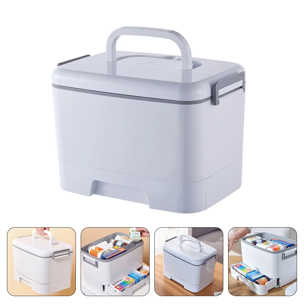 Box First Aid Storage Medicinetravel Family Craft Bin Layer Kit Case Multi Organizer Household Toolbox Tool Emergency Cabinet
Box First Aid Storage Medicinetravel Family Craft Bin Layer Kit Case Multi Organizer Household Toolbox Tool Emergency Cabinet