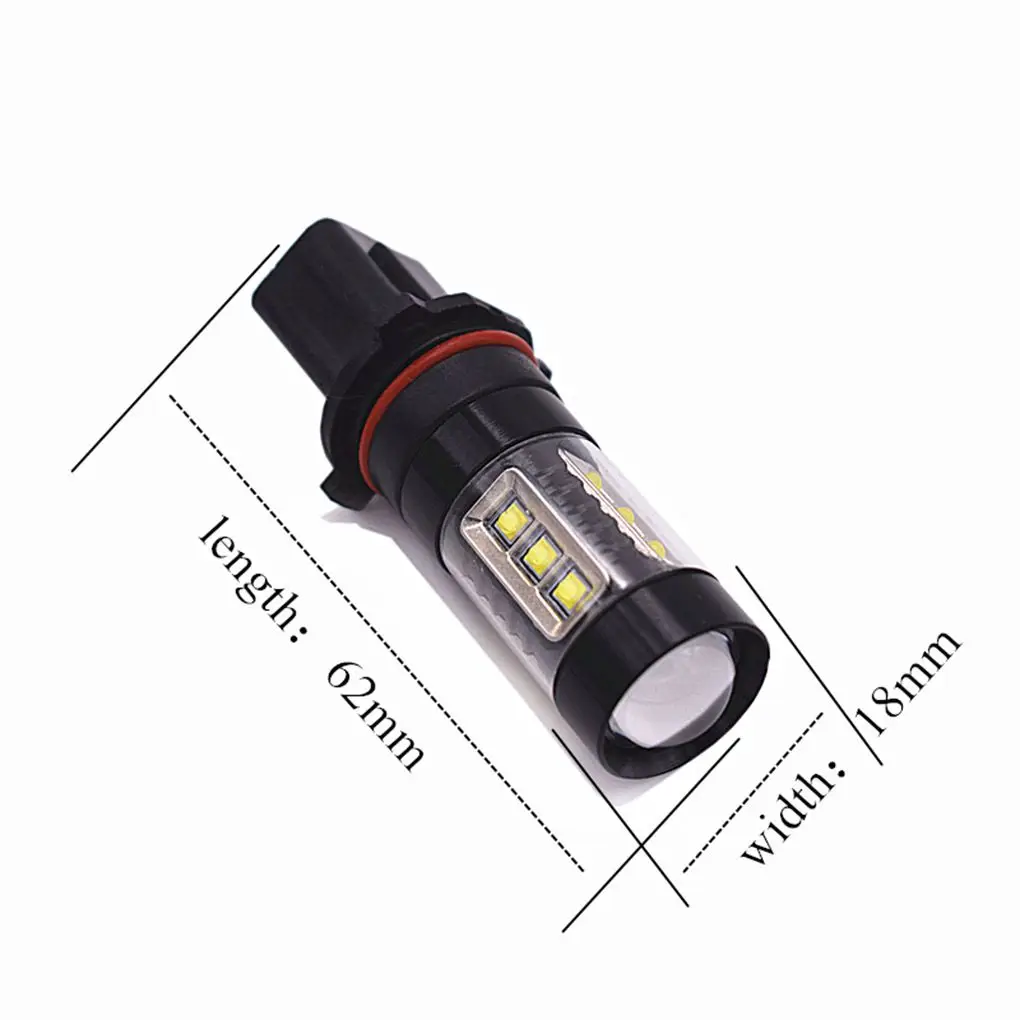 2pcs P13W LED Car Front Fog Light Bulbs White High Power 80W Auto Daytime Driving Lamp
2pcs P13W LED Car Front Fog Light Bulbs White High Power 80W Auto Daytime Driving Lamp