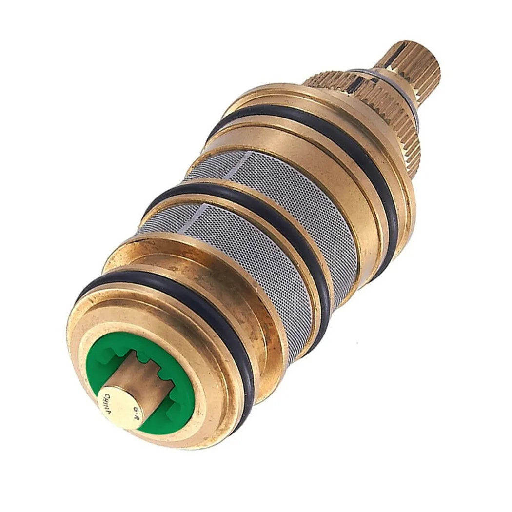 Thermostatic Mixing Valve Spool Brass Replacement Thermostatic Cartridge Shower Mixer Valve Bar Repair Kit Water Heater Repair
Thermostatic Mixing Valve Spool Brass Replacement Thermostatic Cartridge Shower Mixer Valve Bar Repair Kit Water Heater Repair